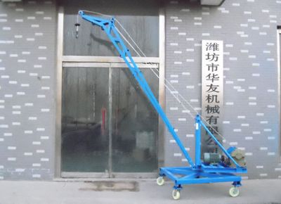 點(diǎn)擊查看詳細(xì)信息<br>標(biāo)題：魚(yú)塘車(chē)間碼頭等多用途吊機(jī)多種款式 閱讀次數(shù)：27690